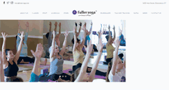 Desktop Screenshot of fulleryoga.com