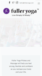 Mobile Screenshot of fulleryoga.com